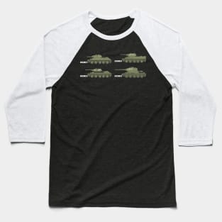 Soviet T-34 Tanks Baseball T-Shirt